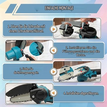 4 pílové reťaze 10 cm 1/4