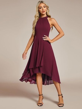 Dámske šaty Ever-Pretty Burgundy, veľ. 38