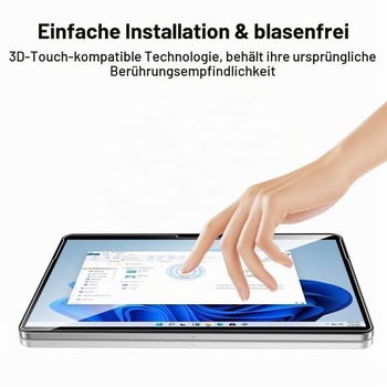 [2 kusy] Ochranné tvrzené sklo pro Microsoft Surface Pro 9/Pro 9 5G 13 palců, tvrdost 9H, odolné