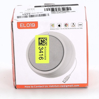 Reproduktor USB Zetiy Compact 2.0 čierny