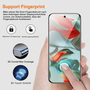 [3 ks] Ochranná fólia na displej pre Google Pixel 9 Pro XL 5G TPU, odolná proti poškriabaniu, HD