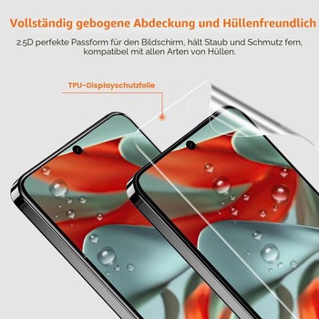 [3 ks] Ochranná fólia na displej pre Google Pixel 9 Pro XL 5G TPU, odolná proti poškriabaniu, HD