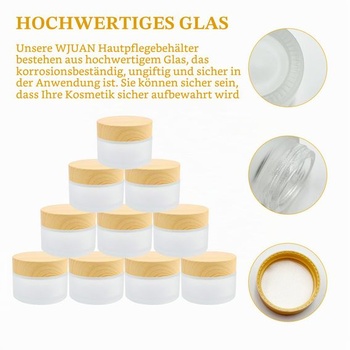 12 sklenených dóz s objemom 10 ml, tégliky na krém, malé priehľadné dózy na masť, dózy na krém