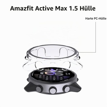 [2 kusy] Pouzdro a ochranný kryt displeje pro Garmin Forerunner 970 47 mm, pevné PC vojenské