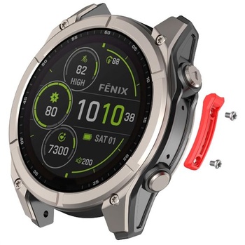 Kovový chránič senzoru GIOPUEY kompatibilní s Garmin Fenix 8/Fenix 8Pro 47mm/Tactix