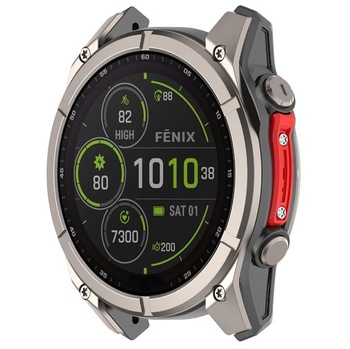 Kovový chránič senzoru GIOPUEY kompatibilní s Garmin Fenix 8/Fenix 8Pro 47mm/Tactix