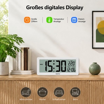Digitálne hodiny a budíkom Eachui DS806