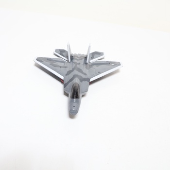 DEERC 2CH F22 Raptor RC lietadlo so svetlami, diaľkovo ovládaná stíhačka, 2,4 GHz 6osý gyroskopický