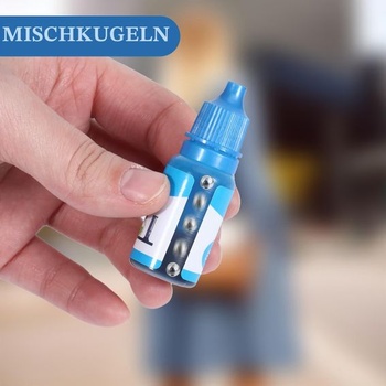 100 oceľových miešacích guličiek, miešacie guličky na laky na nechty 4 mm/0,16