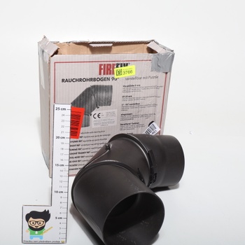 Komínová rúra Firefix R120/B