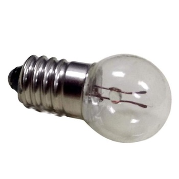 DC 50 kusov E10 2,5V 0,3A teplá biela žiarovka miniatúrne skrutkovacie pätice 2,5V