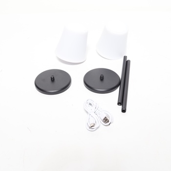 Bezdrôtová stolná lampa Ainostone s 3 farebnými režimami + RGB LED stolná lampa Dobíjacie batérie