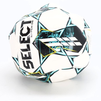 Futbalová lopta Select MATCH DB WHT-GRE_5
