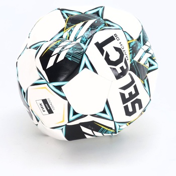 Futbalová lopta Select MATCH DB WHT-GRE_5