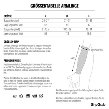 GripGrab UV ochrana na ruky UPF 50+ Letné cyklistické návleky na ruky Cyklistické návleky M Biela
