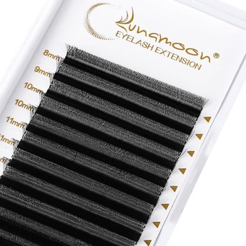 Lunamoon U-4D Volumen Wimpern W Wimpern Extension (U-4D-0.07-C, 8-15mm) U-4D-0.07-C 8-15mm
