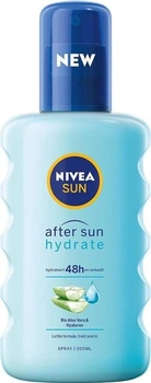 Nivea upokojujúci sprej po opaľovaní Hydratačný krém, 200 ml