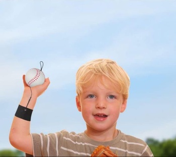 Balenie 4 lôpt na zápästie, gumová odrazová lopta na povrázku, športová lopta na zápästie vrátane