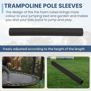 12dielna sada penových trubiek na ochranu tyčí trampolíny, chrániče tyčí trampolíny, ochranné návleky