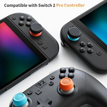 Púzdro ZOZOVR Switch 2 pre Nintendo Switch 2 (2025), so 4 krytkami joystickov, tmavo biele