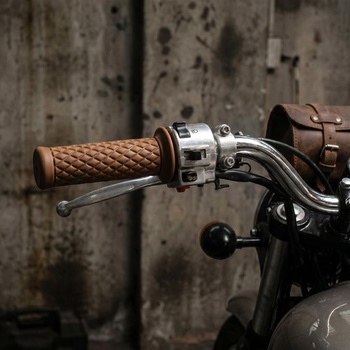 Vintage motokrosová rukoväť, 22mm univerzálne rukoväte na riadidlá motocykla, rukoväte na motocykle,