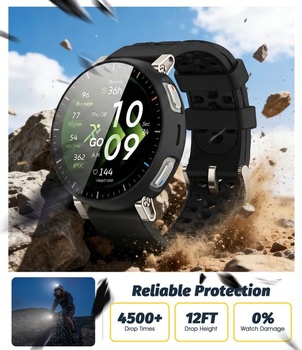 NEWZEROL Sada 2 ochranných puzdier kompatibilných s Amazfit Active 3 Premium