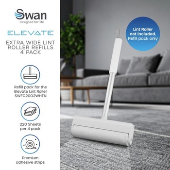Náhradné náplne do valčeka na žmolky Swan Elevate Strong Self-Adhesive Lint Roller pre ručné