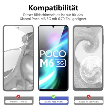 NOVINKA Ochranná fólie na displej pro Xiaomi Poco M6 5G (tvrzené sklo)