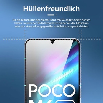 NOVINKA Ochranná fólie na displej pro Xiaomi Poco M6 5G (tvrzené sklo)