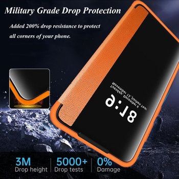 Ochranné puzdro S26 pre Samsung S26, Flipové puzdro, Priehľadné, Tenké, Priehľadné, Flipové puzdro