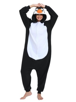 Dámsky halloweensky kostým Onesie, veľkosť 23, čierny, veľkosť L