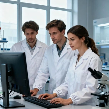 Laboratórny plášť, lekársky plášť, unisex, biely, protichemický ochranný odev, plášť s dlhým