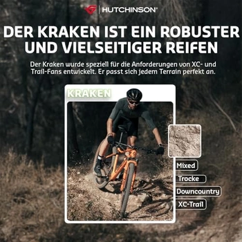 Plášť na bicykel Hutchinson 29 x 2,30, čierny