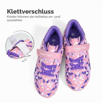 DREAM PAIRS Kopačky pre chlapcov a dievčatá 35 EU ružová fialová