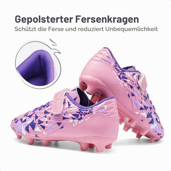 DREAM PAIRS Kopačky pre chlapcov a dievčatá 35 EU ružová fialová
