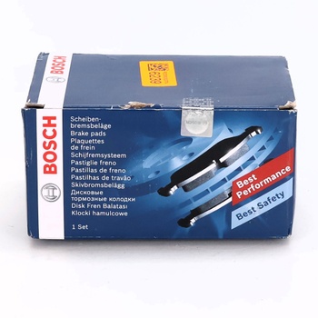 Bosch BP1408 - Predné brzdové doštičky pre automobily - Kvalita Bosch - Zníženie hluku a prachu -