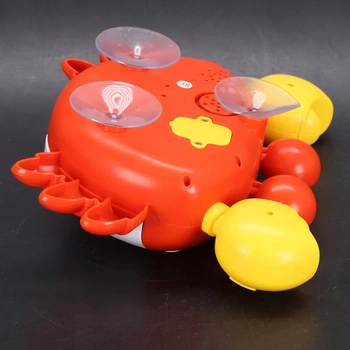 Bublinkovač Jiosdo Q2Y krab červený do vany