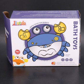 Hračka do vane Jiosdo krab modrý na bubliny