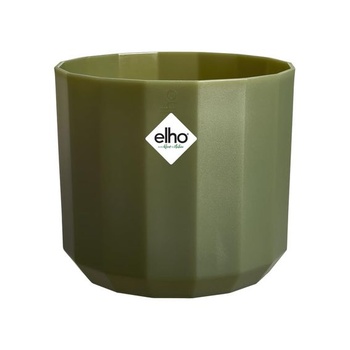 Elho Facet Rund 19cm Blumentopf - lesná zelená lesná zelená 19 cm