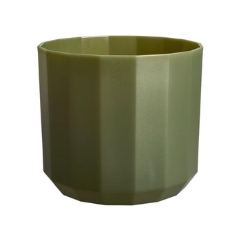 Elho Facet Rund 19cm Blumentopf - lesná zelená lesná zelená 19 cm