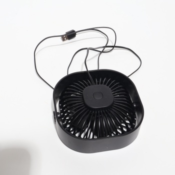 Simpeak USB ventilátor, mini USB stolný ventilátor, malý tichý ventilátor, čierny