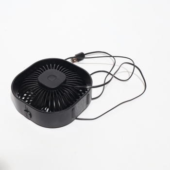 Simpeak USB ventilátor, mini USB stolný ventilátor, malý tichý ventilátor, čierny