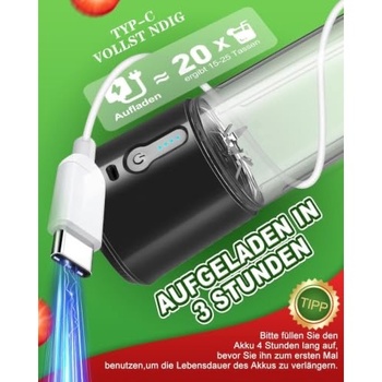 Mini mixér FOMOOUR USB, 500 ml