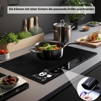 Ochranná podložka na indukčnú dosku čierna