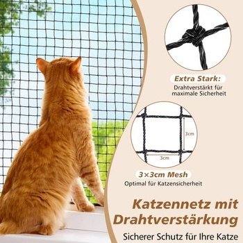 Sieť na balkón Aystkniet 5 x 2 m