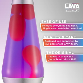 Dekoratívna lampa Lava Lite