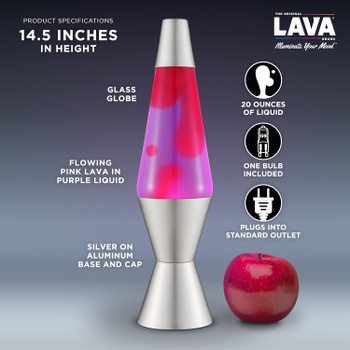 Dekoratívna lampa Lava Lite
