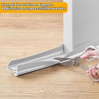 Flintronic tesnenie dverí, 1m silikónové tesnenie dverí, biele, PVC guma, tesnenie dverí, dvere o