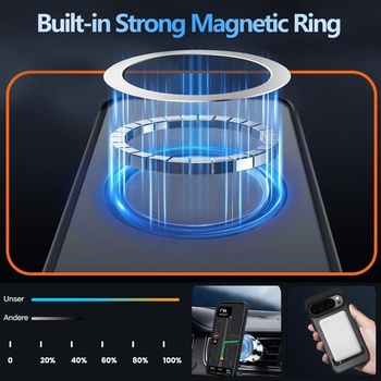 Puzdro na telefón Tawarror MagStand pre Google Pixel 10 Pro XL, matné priesvitné magnetické