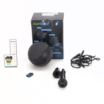 Zealsound USB mikrofón pre iPhone, PC, Mac, PS4/PS5 – potlačenie hluku, stlmenie dotykom, ozvena,